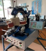 Halfautomatische spoelwikkelmachine