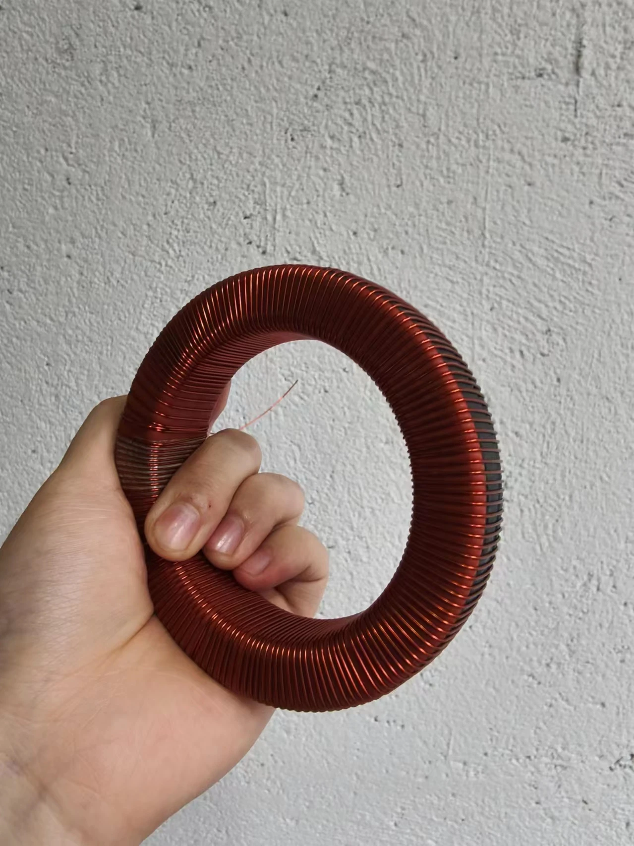 semi-automatic toroidal winding machine